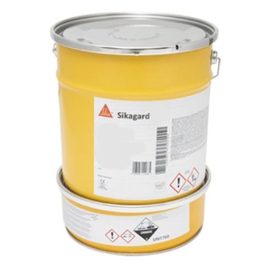 Revestimento resina bicomponente epóxi c/ resistência química Sikagard 6131PT Ral 7030 20kg