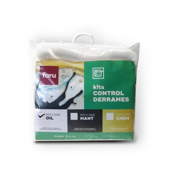 Kit Emergência P/Contenção de Oleos