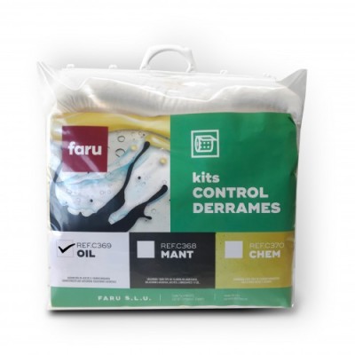 Kit Emergência P/Contenção de Oleos C368