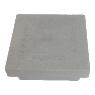 Tampa PVC P/Poste Top 60x60 Branco 9016