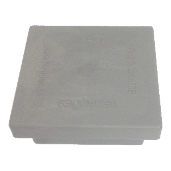 Tampa PVC P/Poste Top 60x60 Branco 9016