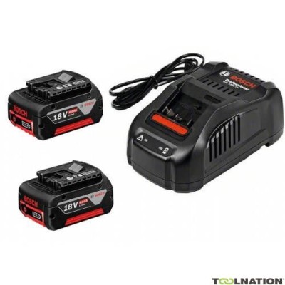 Kit Bosch 2 Baterias 5,5Ah+1 Carregador 1880CV 18V