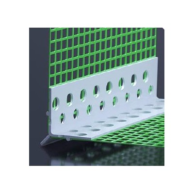Perfil Canto Aresta Mestra PVC C/Rede 10x10cm 2,50ml