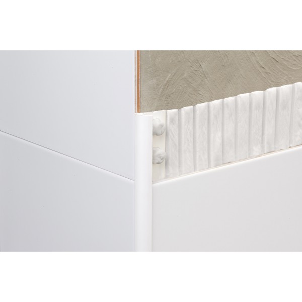 Perfil Curvo Aluminio Brilh. P/Cerâmica 2,60mtx8,5mm 