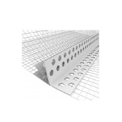 Perfil Canto Ajustável PVC 10x10 (Rolos 25mt)