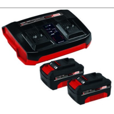 Kit Carregador Einhell +2 Baterias 18v 4Ah
