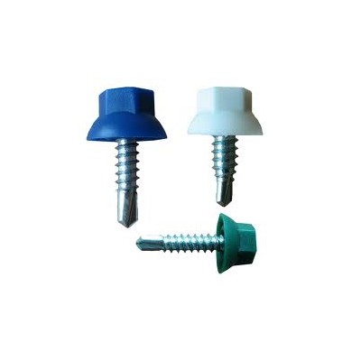 Paraf. Auto-pref.c/Nylon Sext. 5,5x22 Cinza 7016