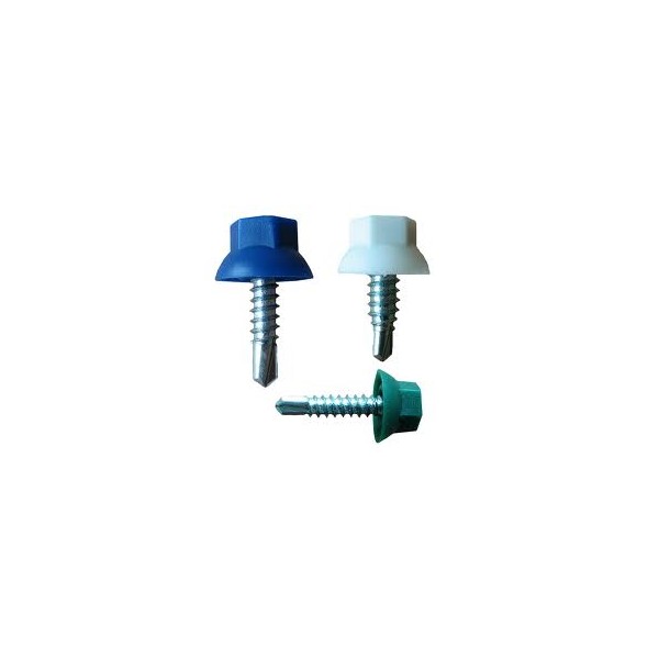 Paraf. Auto-pref.c/Nylon Sext. 5,5x22 Cinza 7016