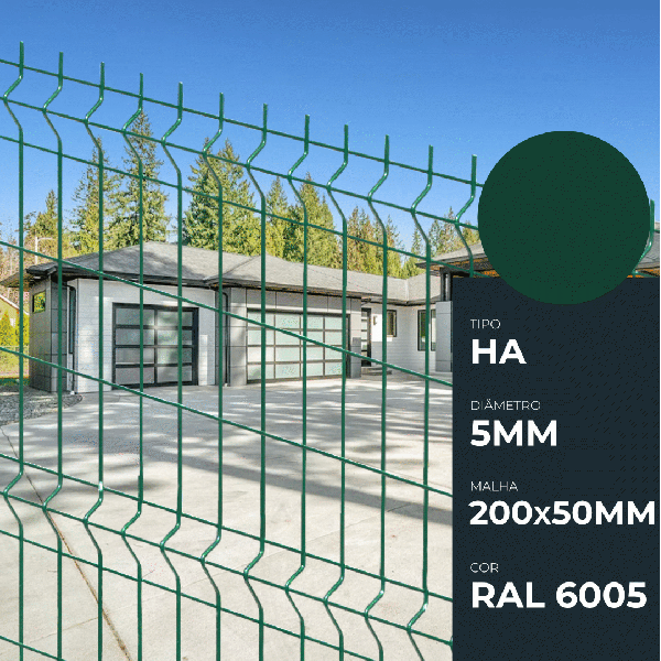 Painel Top 2500x1740 Verde 6005