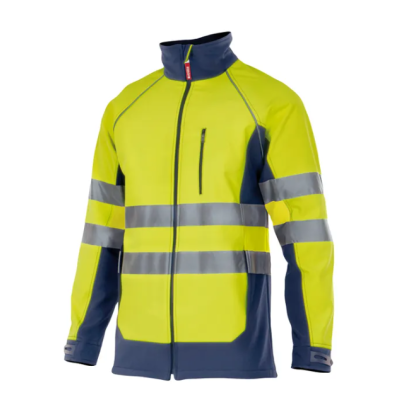 Casaco Softshell Bicolor Alta Visibilidade 