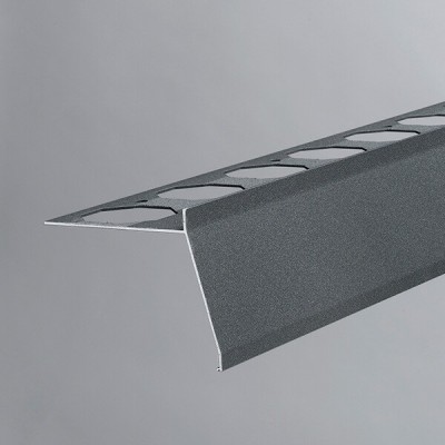 Perfil Pingadeira P/Varandas Start Cinza Claro 12,5x27x2700mm