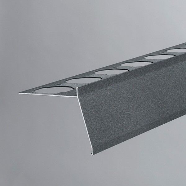 Perfil Pingadeira P/Varandas Start Cinza Claro 12,5x27x2700mm