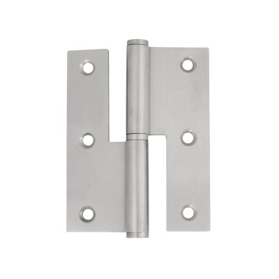 Dobradiça 440 1/2 Balanço 31/2" Esq. Aço Inox