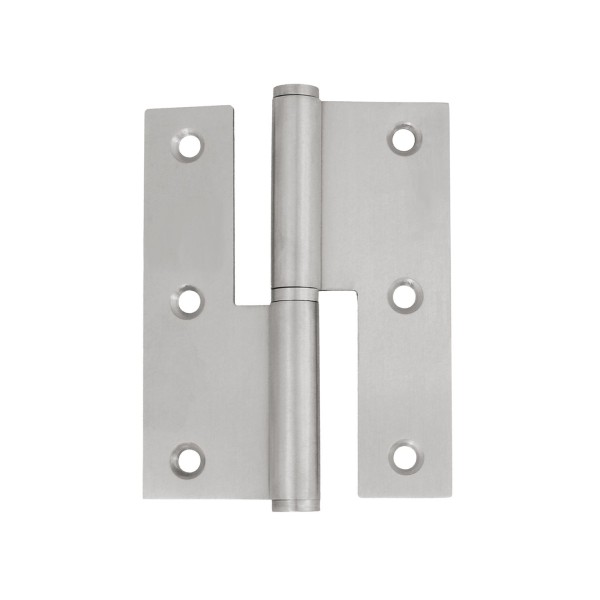 Dobradiça 440 1/2 Balanço 31/2" Esq. Aço Inox