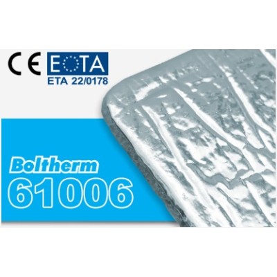 Boltherm 61006 C/Esp. 5mm+Alum.2Fac. 1,20x33,34mt (Rolo 40m2)