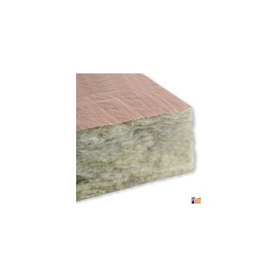 Lã Rocha Rolo C/Papel Kraft MK230 25/30kg/m3 8000x1200x60mm Termolan