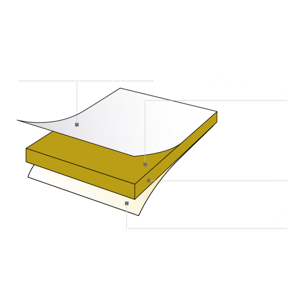 Tecto Amovivel Decogips Fisurada E-24 600x600 (Caixa 2,16m2)