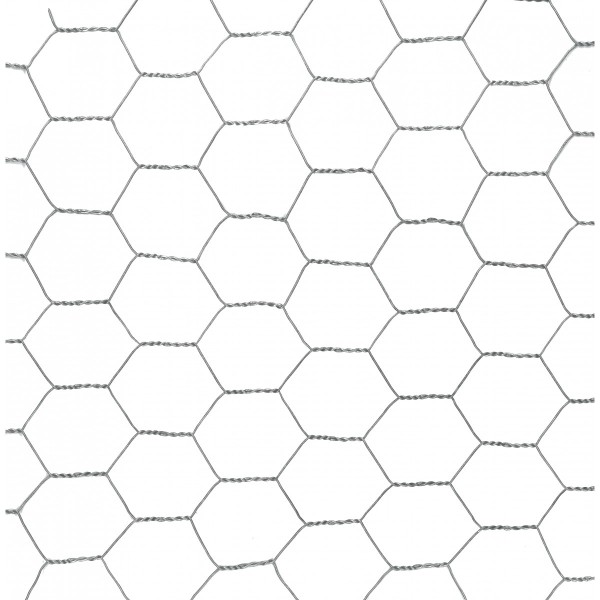 Rede Hexagonal Malha 1" [25x0,80mm) Alt. 1,00mt (Rolo 50mt)
