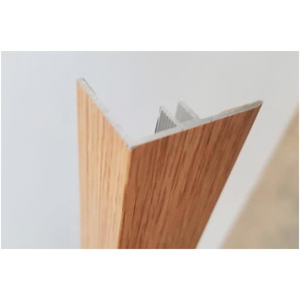Perfil Remate Escada Aluminio F40 Cinza Tóquio